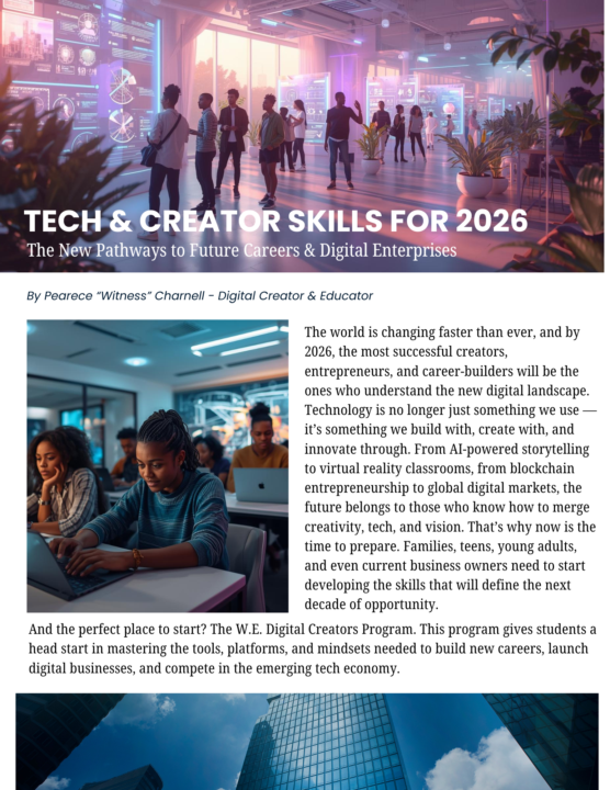 Tech & Creator Skills for 2026
