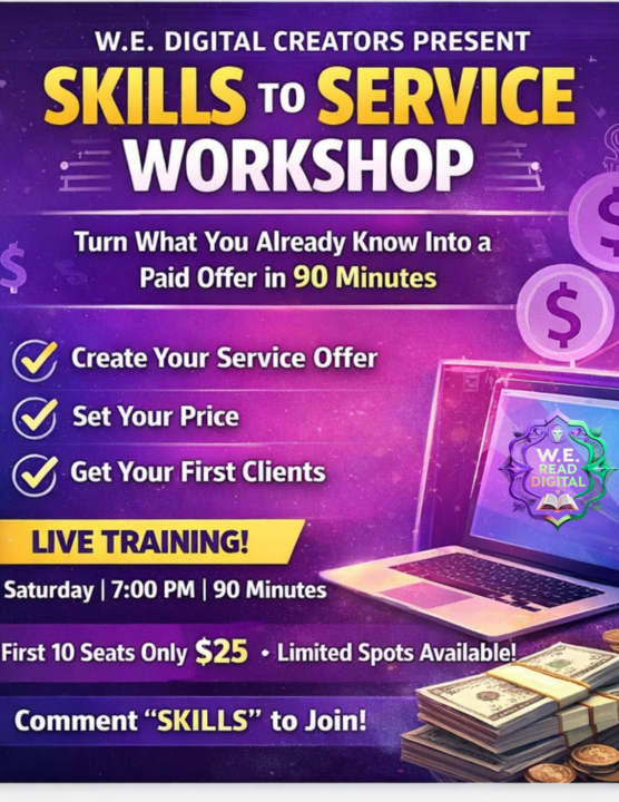 SKILLS → SERVICE LIVE WORKSHOP