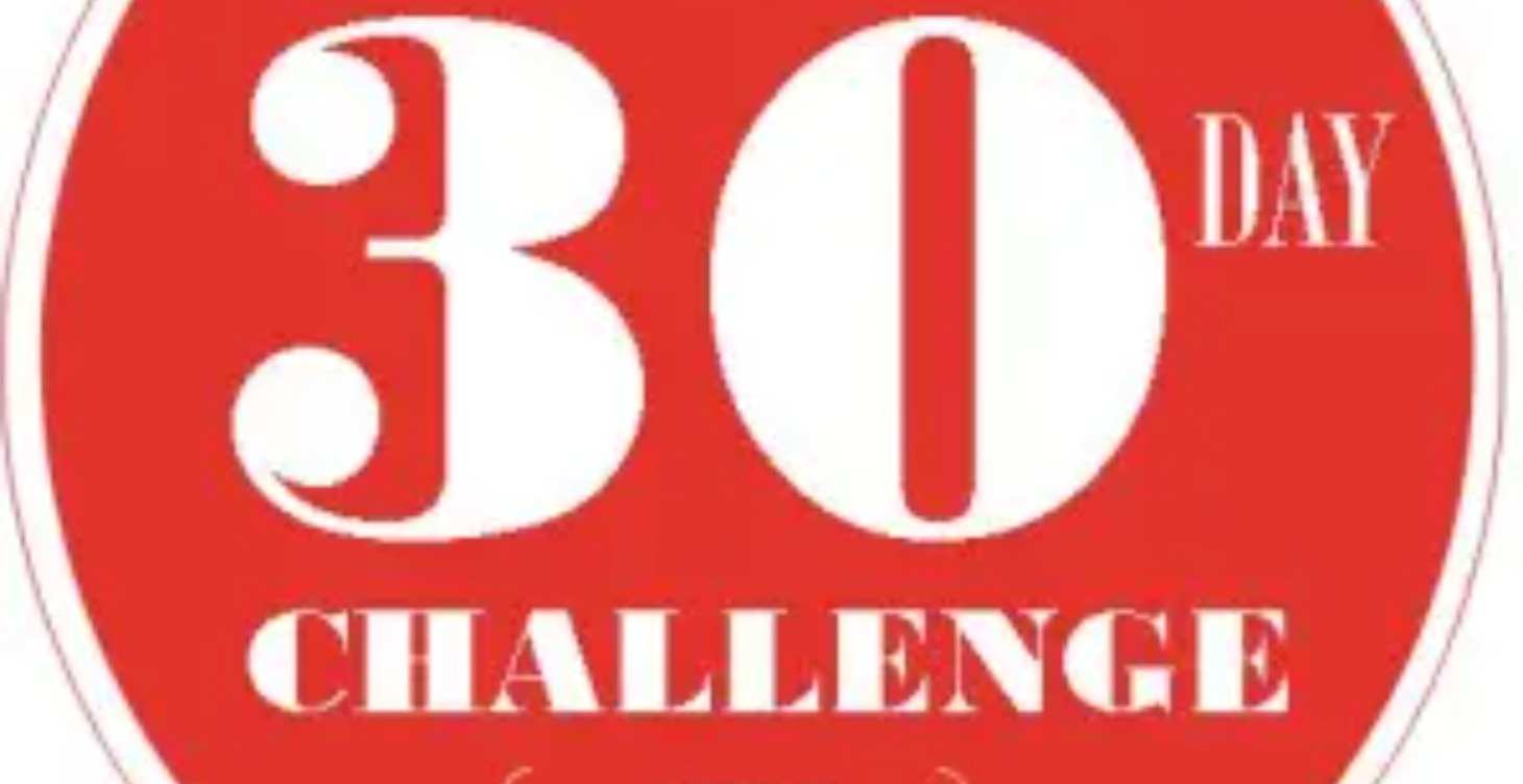 30 Day Health Challenge!!!