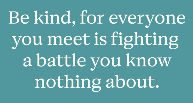 Lead your day with kindness. 