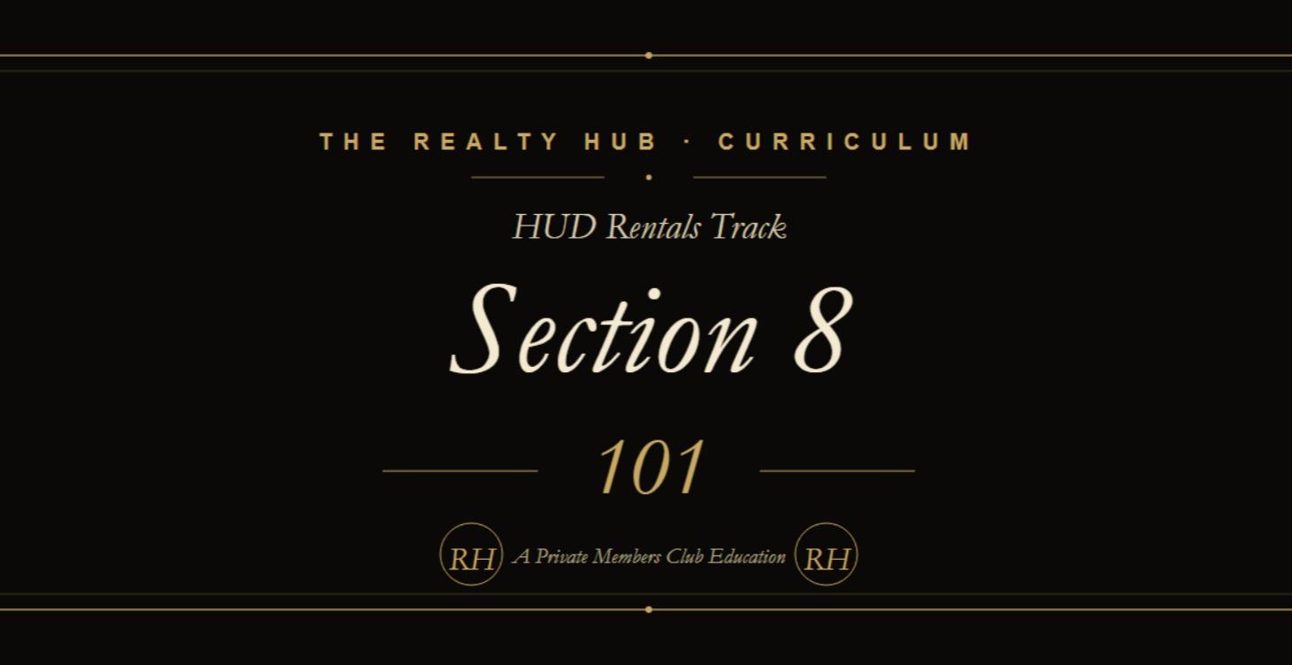 Section 8 Rentals 101