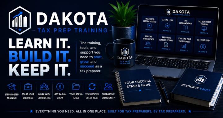 Dakota Tax Prep Training
