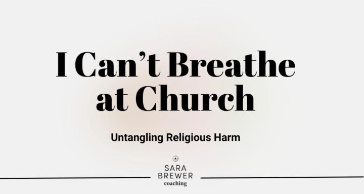 I Can't Breathe at Church