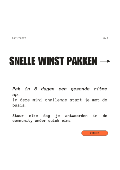 Dag 3 reset challenge