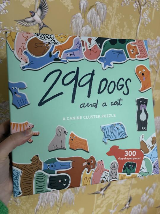 299 dogs, 1 cat!