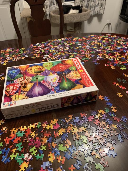 Starting a new puzzle!