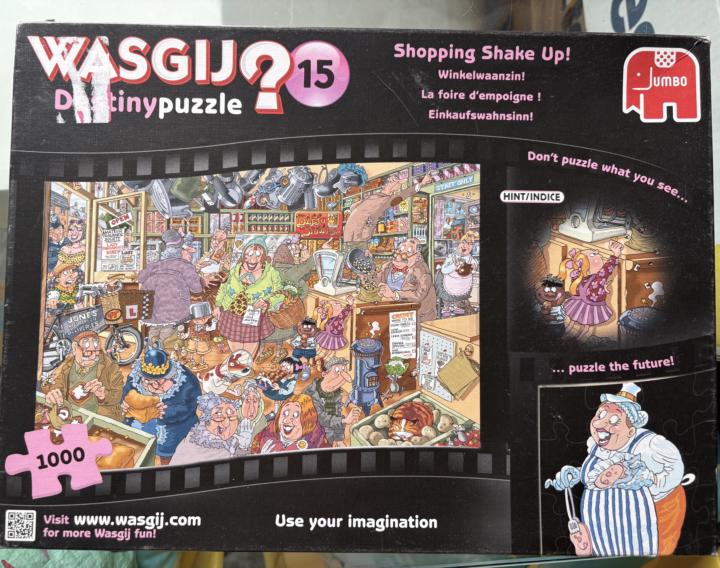 Starting a wasgij