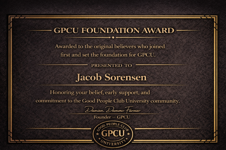 🏆 GPCU FOUNDATION AWARD 🏆
