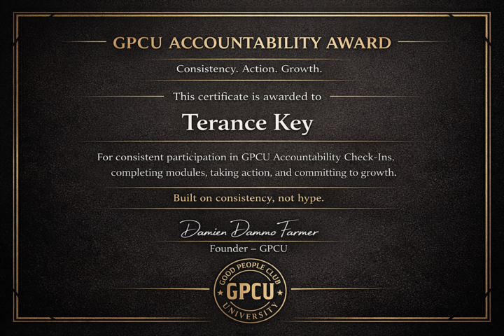 GPCU Accountability Recognition 🏆