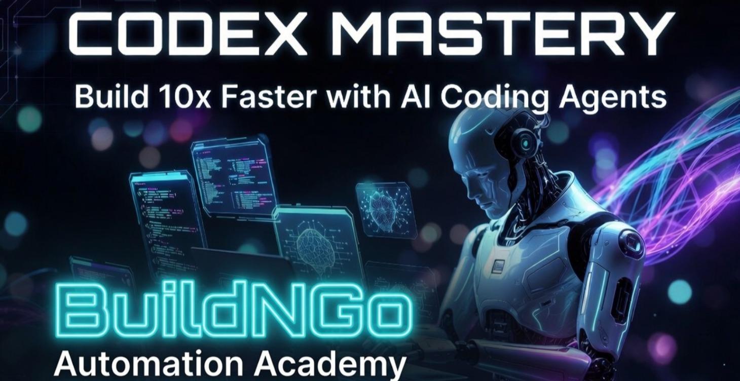 CODEX Mastery – Build 10x Faster with AI Agents