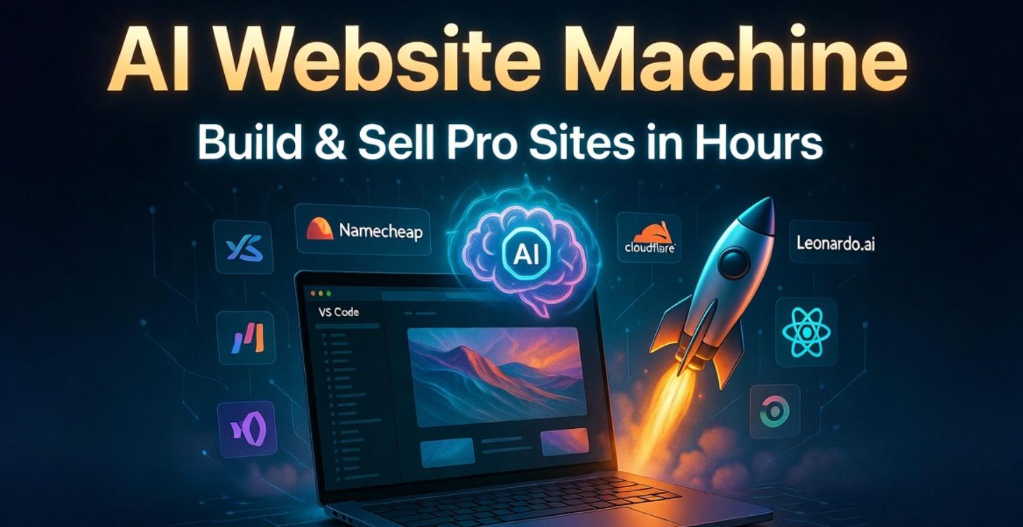 AI Website Machine Build & Sell Pro Sites in Hours