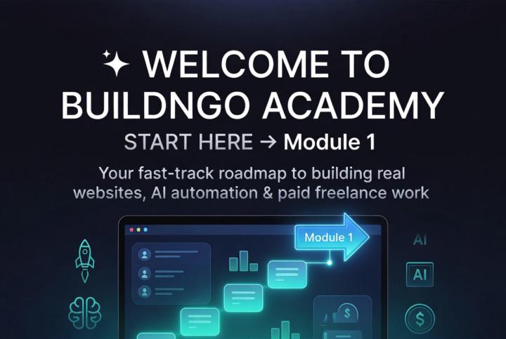 👋 Welcome to BuildNGo Academy – Start Here