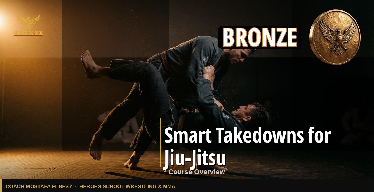 Smart Takedowns for Jiu-Jitsu