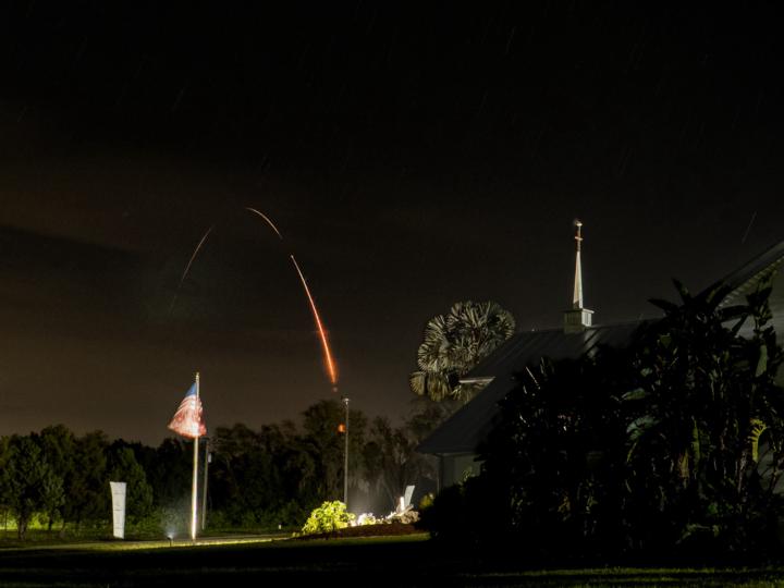 Church, Rocket launch 