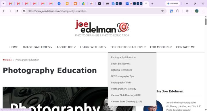 Practical Photography Instruction