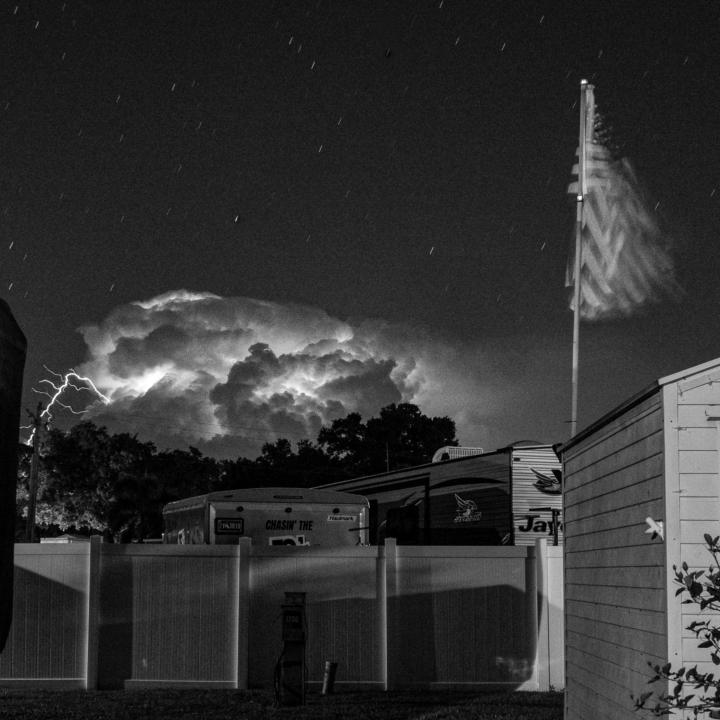 Lightning w/Live Composite 