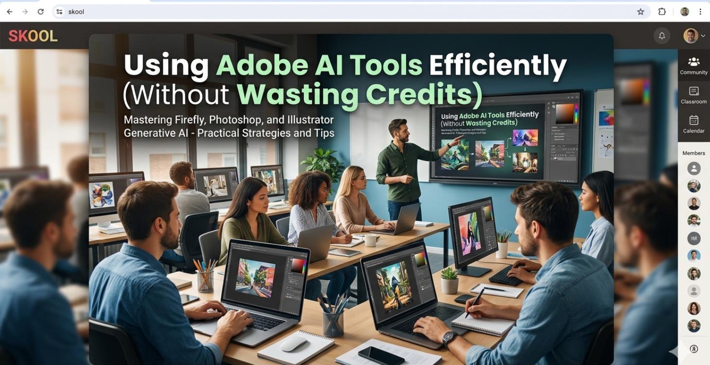 Using Adobe AI Tools Efficiently