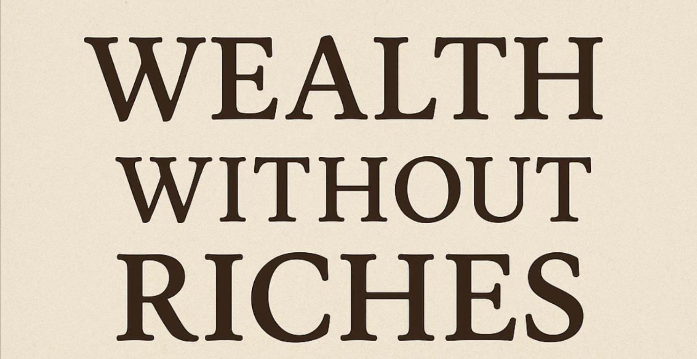 Course 100 - Wealth Without Riches Part 10