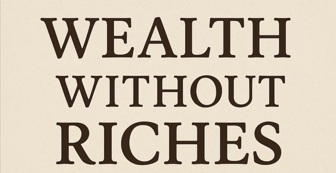 Course 91- Becoming Wealthy without Riches Part 1
