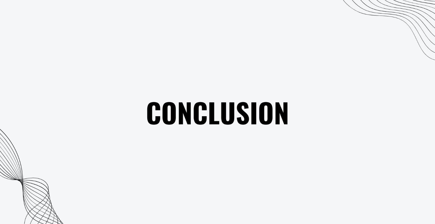 8 - Conclusion