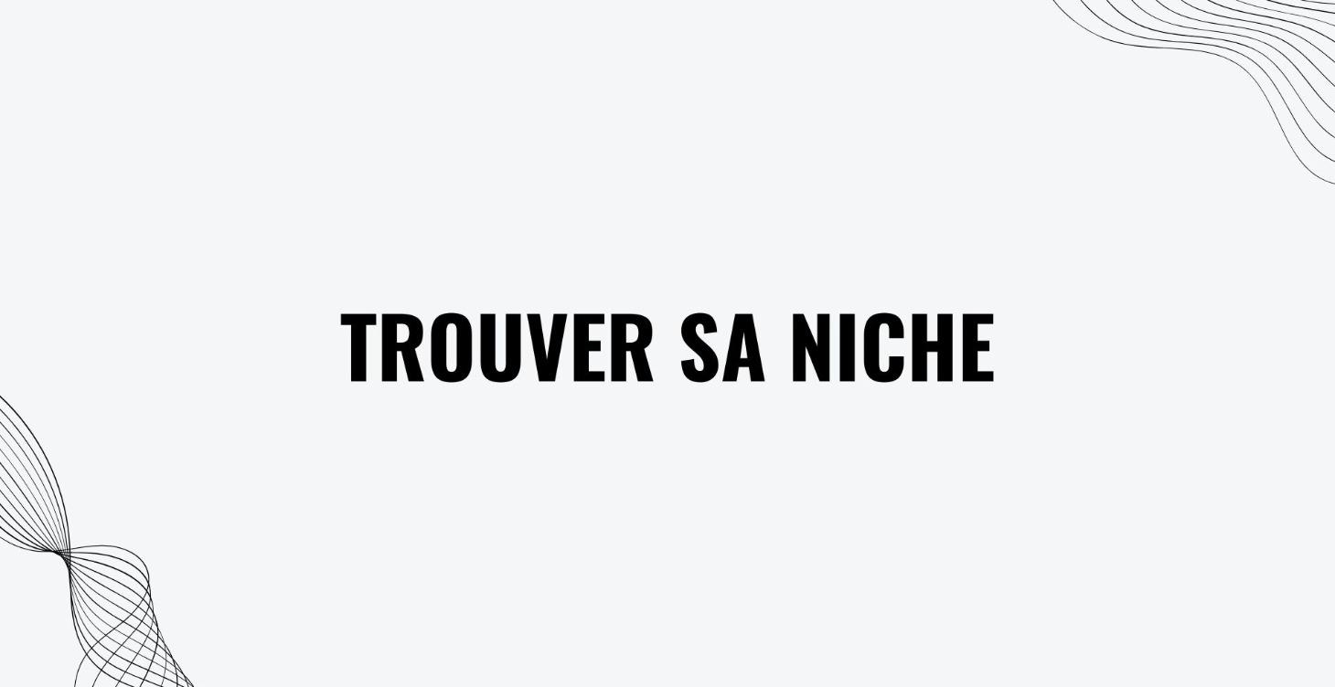 3 - Trouver sa niche