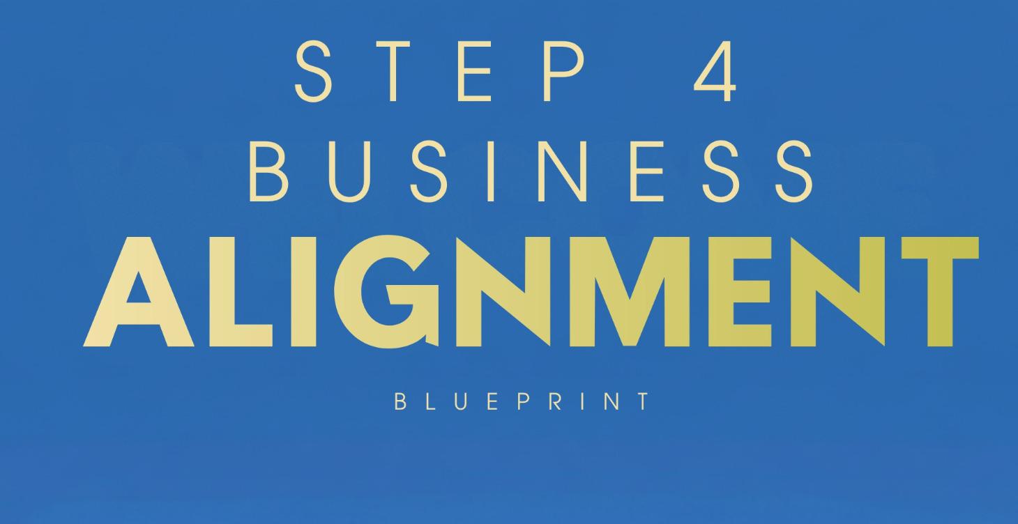 BUSINESS ALIGNMENT BLUEPRINT