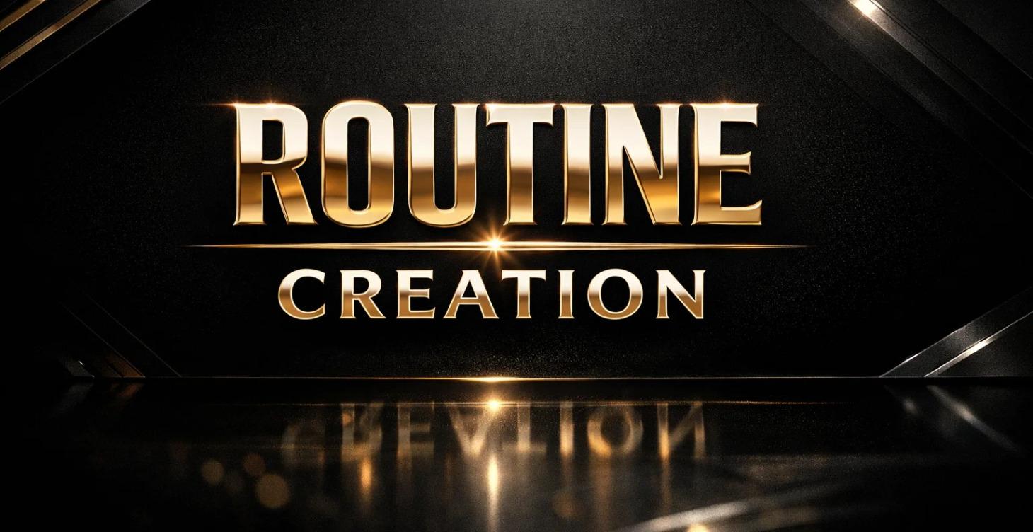 🕰️ Routine Creation for Real Life