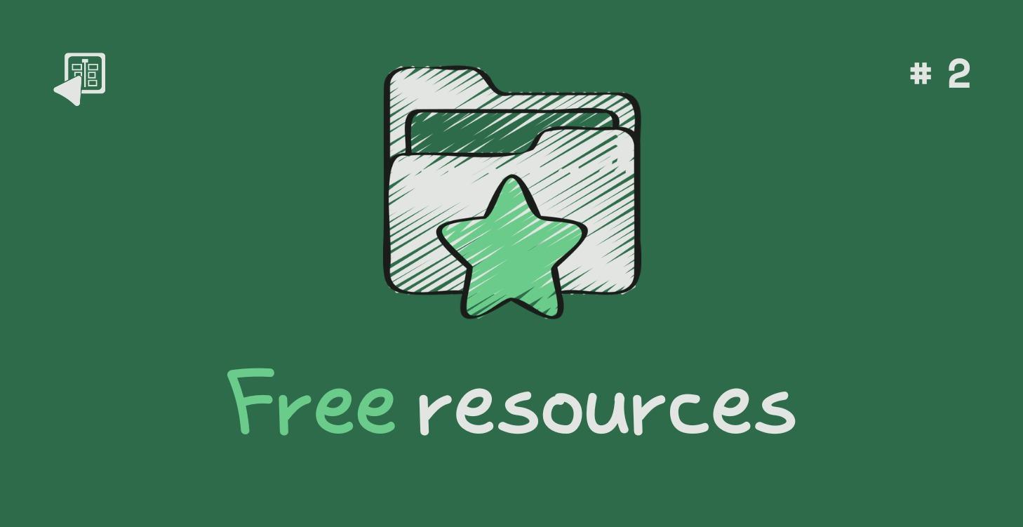 Free resources