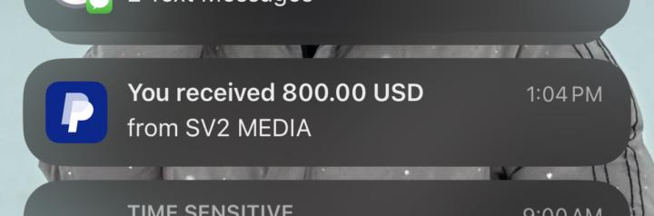 $800 per vid 🤑
