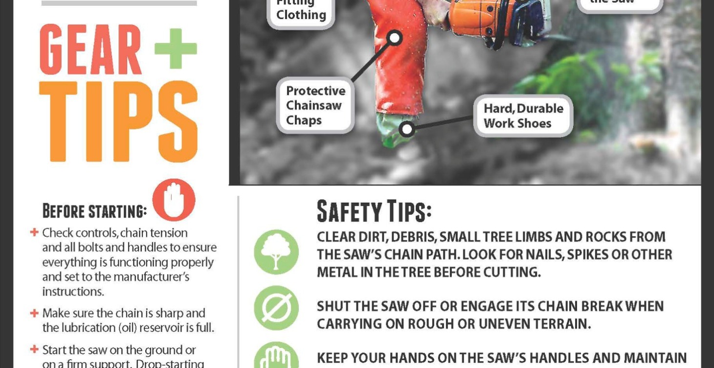 Chain saw safety