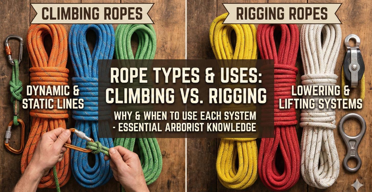 Rope types and uses