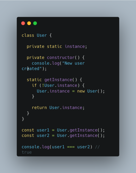 The wonders of Singletons