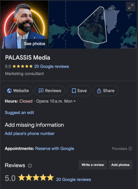 🚨 UPDATE: Google Business Page