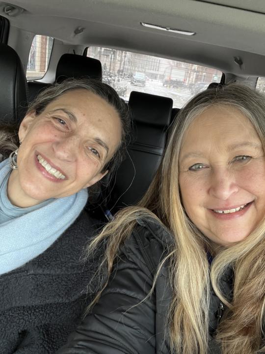 IRL Coffee Chat Meeting with Members Demetra & Kimberly 