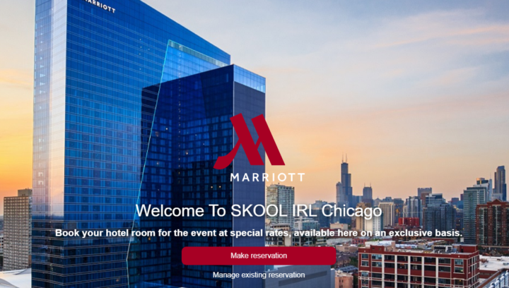 Venue Confirmed! Marriott Marquis Chicago (Best Rate Use This Link!)