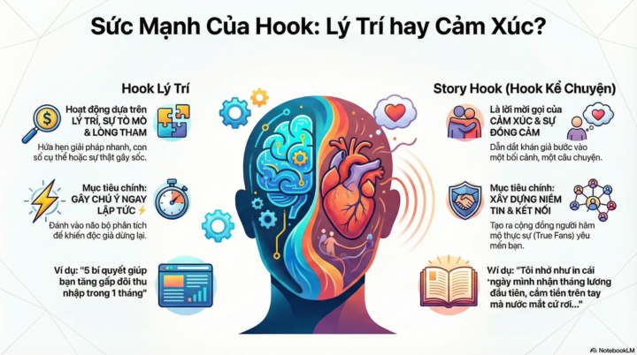 Hook và Story Hook khác gì nhau?