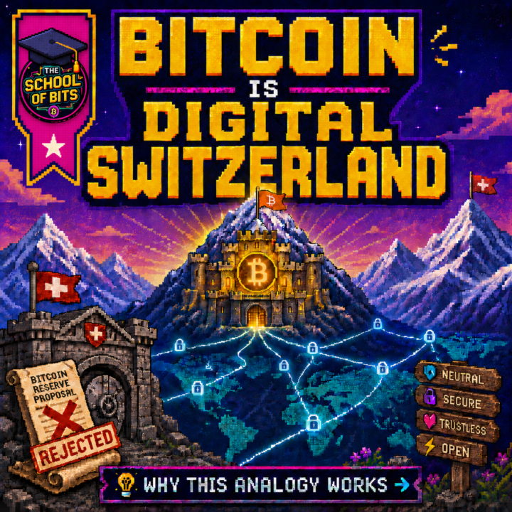 Bitcoin Is Becoming Digital Switzerland