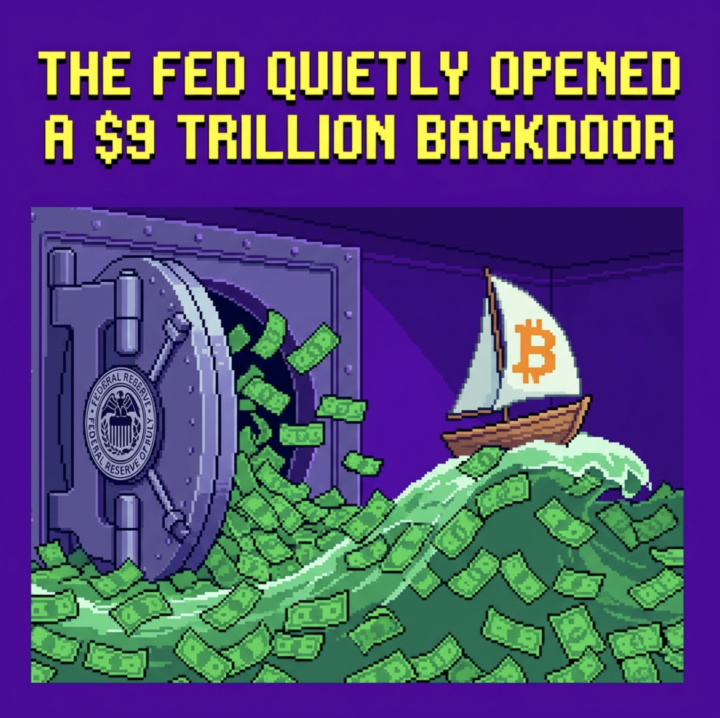 The Fed Just Quietly Opened a $9 Trillion Backdoor