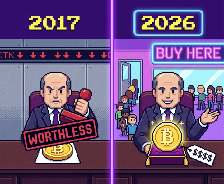 Morgan Stanley called Bitcoin worthless. Now they sell it.