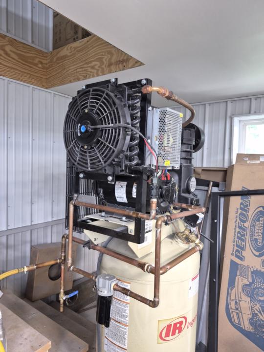 Aftercooler for my air compressor