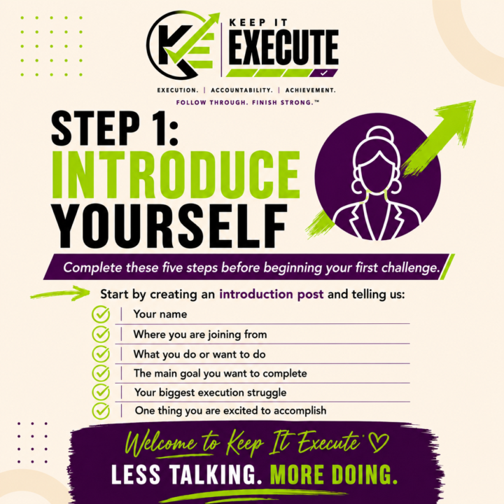 Welcome to Keep It Execute!