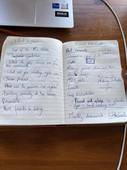 NOTES FROM COFFEE HOUR CALL