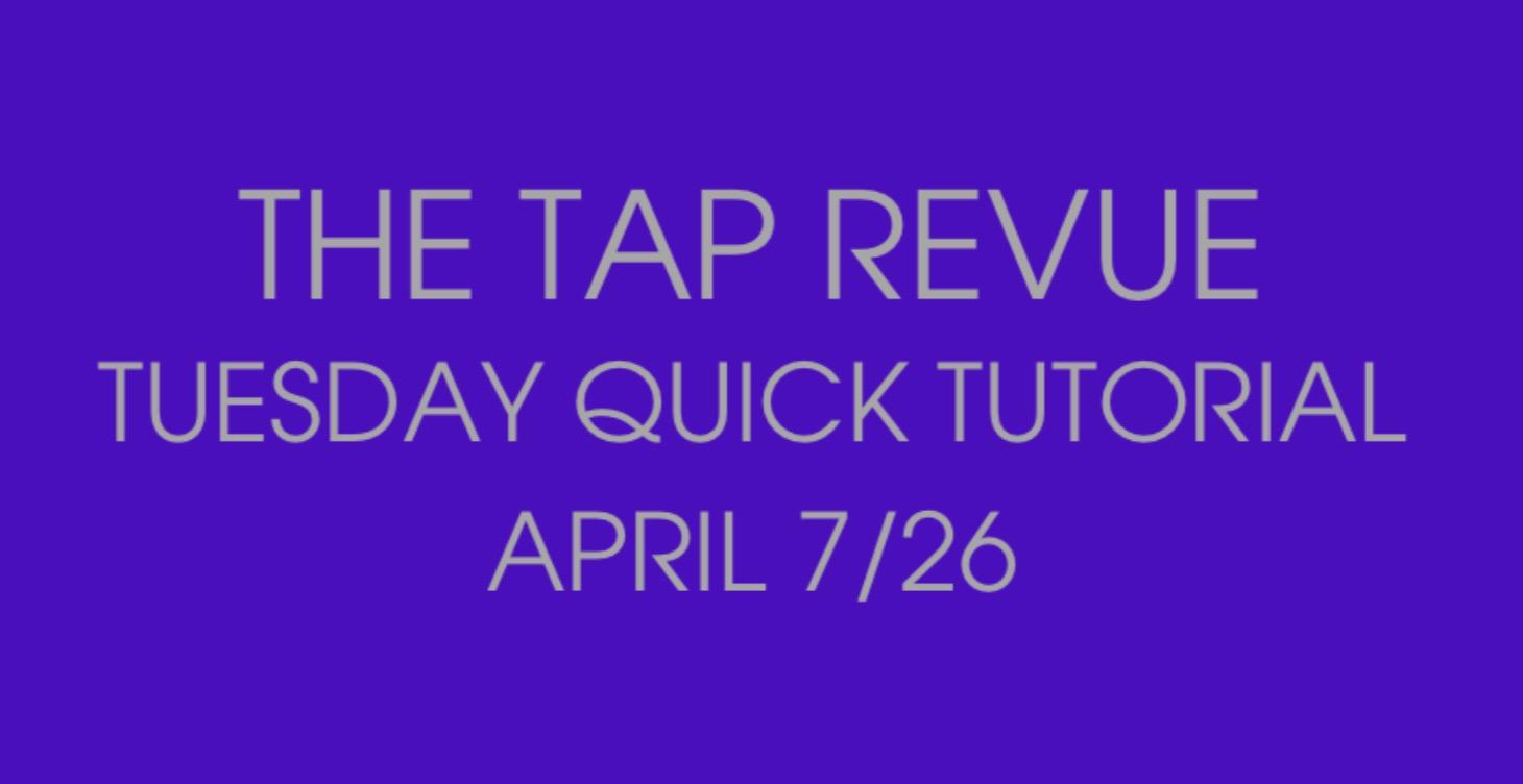 Tuesday Tutorial: Pullbacks