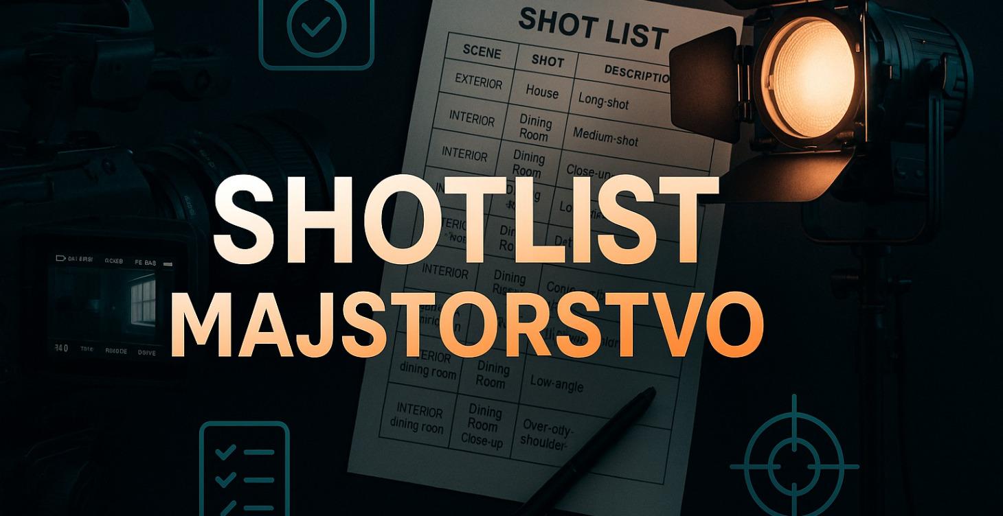 Shotlist i priprema snimanja
