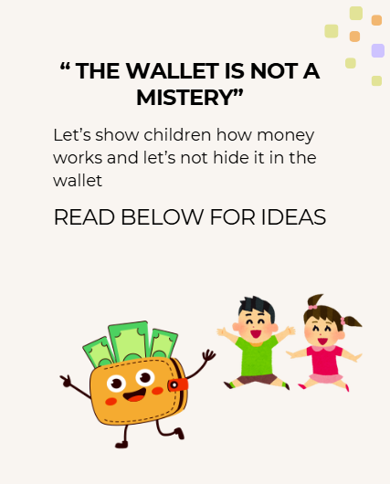 "The wallet is not a mistery- Il portafoglio non è un mistero"