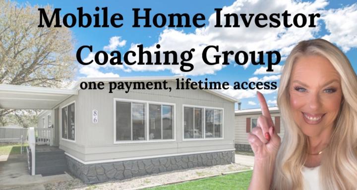 Mobile Home Investor Coaching