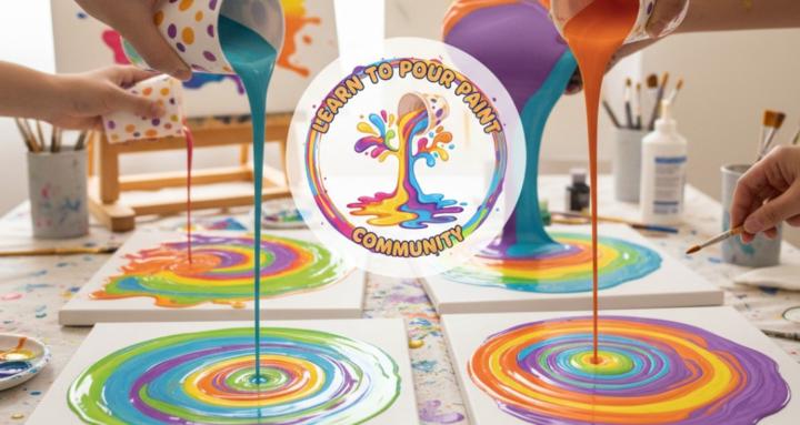 Learn Pour Painting