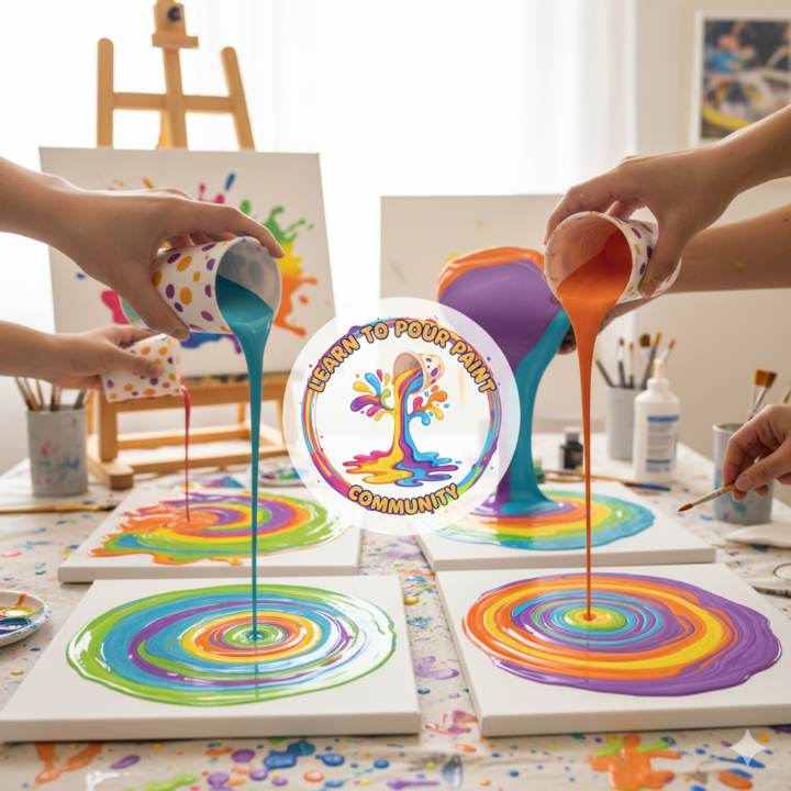 🎨 Welcome to Learn to Pour Paint Community! 🌈✨