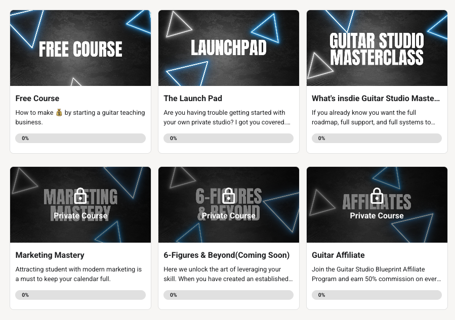 Guitar Studio Blueprint (Free)