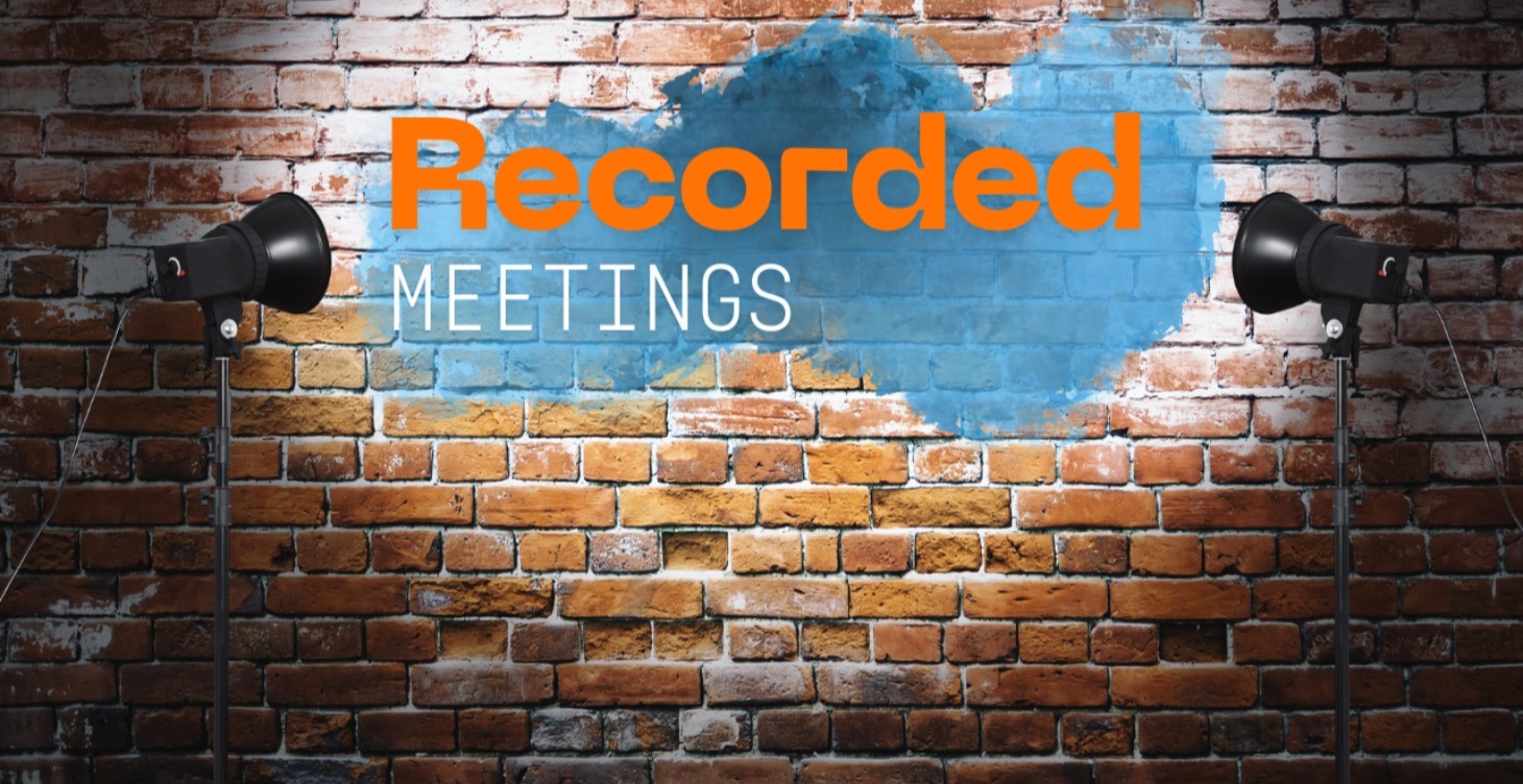 Recorded Meetings with Students